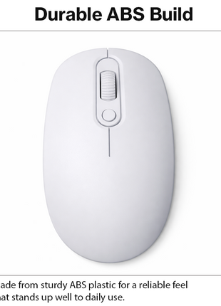 Rechargeable Wireless LED Mouse 450mAh Battery Silent Click Optical 2.4GHz USB