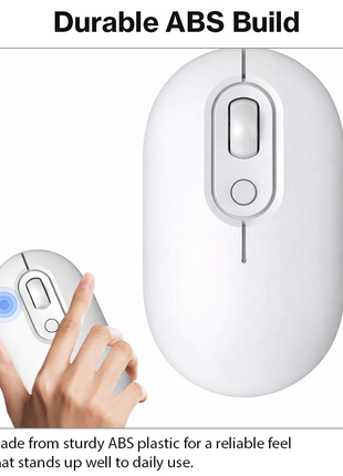 Rechargeable Wireless LED Mouse 450mAh Battery Silent Click Optical 2.4GHz USB