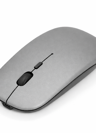 Wireless Mouse 1600 DPI – Bluetooth 5.0 2.4GHz Dual Mode – Matte Grey