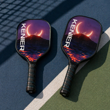 Pickleball Paddle Set – 2 Wooden Paddles, 4 Outdoor Balls, Carry Bag