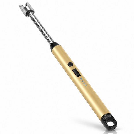 Electric Arc Lighter – 29.5cm Flexible USB Rechargeable – Windproof Safety Ignition with LED Indicator