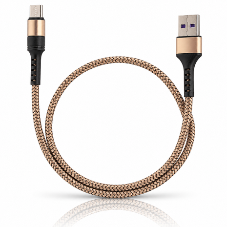 Rapid Series USB-A to USB-C Fast Charging & Data Cable, Braided Nylon, Tinned Copper Core, Aluminum Alloy Connectors, Over-Voltage Protection