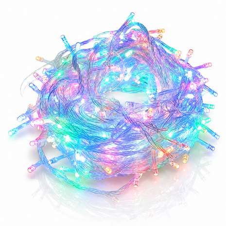 100 LED 10 m Multi-Function String Lights, 55 W Decorative Lights for Christmas, Weddings, Parties & Indoor Seasonal Decoration