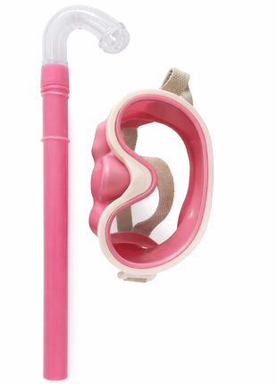 Snorkel and Mask Set for Kids  – Flexible Full-Rim
