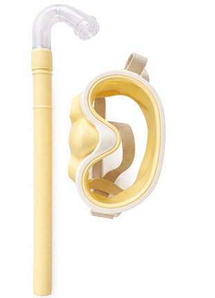 Snorkel and Mask Set for Kids  – Flexible Full-Rim
