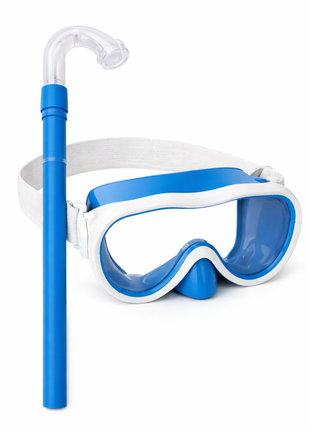 Snorkel and Mask Set for Kids  – Flexible Full-Rim