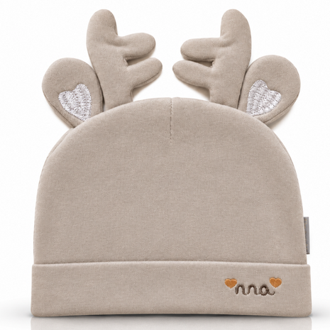 Cotton Baby Hat for 0–12 Months | Soft Lightweight Infant Cap with Ear Design | Boxed Gift Baby Beanie