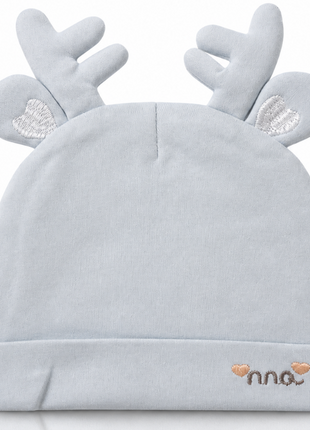 Cotton Baby Hat for 0–12 Months | Soft Lightweight Infant Cap with Ear Design | Boxed Gift Baby Beanie