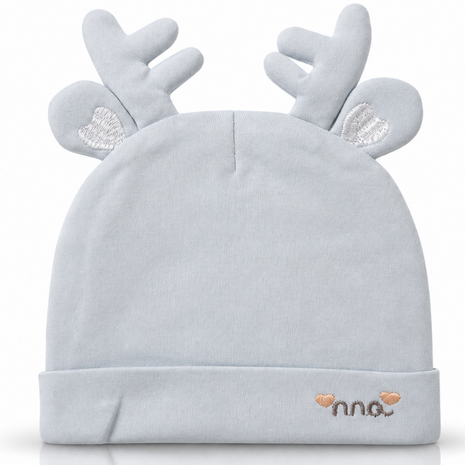 Cotton Baby Hat for 0–12 Months | Soft Lightweight Infant Cap with Ear Design | Boxed Gift Baby Beanie