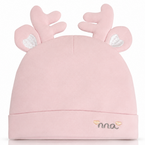 Cotton Baby Hat for 0–12 Months | Soft Lightweight Infant Cap with Ear Design | Boxed Gift Baby Beanie