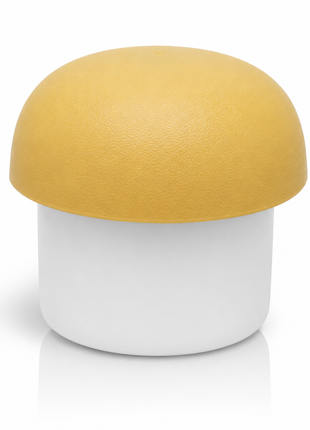 Small Silicone Ice Cube Tray With Lid, 60-Cube Easy Release Ice Cup Mold Yellow White