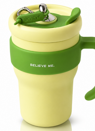 800ml Stainless Steel Insulated Travel Mug with Straw