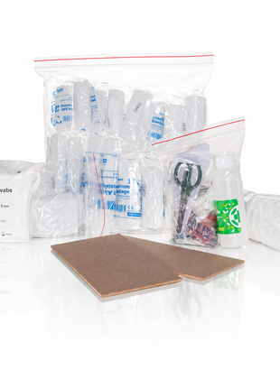 Regulation 3 First Aid Refill Kit – 27-Piece Factory Compliant Set with Burn Dressing, CPR, Gloves & Bandages