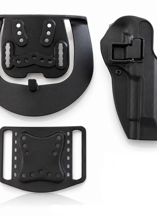 Polymer Paddle Holster with Auto-Lock Retention & Adjustable Passive Retention