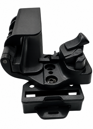 Glock 19 / 23 Quick Carry Tactical Holster Right Hand, Condition 3 Active Retention, Adjustable Cant & Height, Polymer