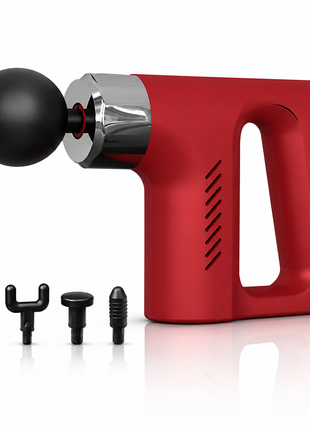 Ultra Mini Speed Deep Tissue Massage Gun with 4 Heads.