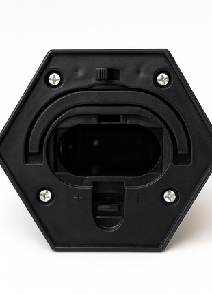 Fly Repeller Fan – Insect Deterrent with Soft Blades – Tabletop Battery Operated – Black