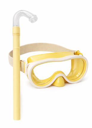 Snorkel and Mask Set for Kids  – Flexible Full-Rim