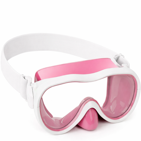 Snorkel and Mask Set for Kids  – Flexible Full-Rim