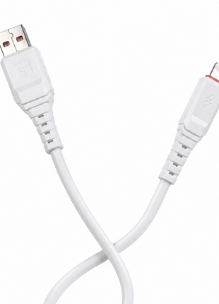USB-A to Lightning Charging & Data Cable 1 m – 2.4 A Fast Charging, USB 2.0 Sync Cable for iPhone & iPad