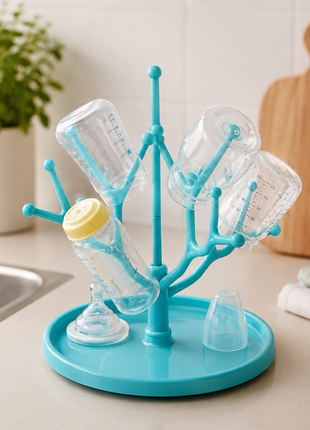 Baby Bottle Drying Rack ABS Plastic Tree Stand