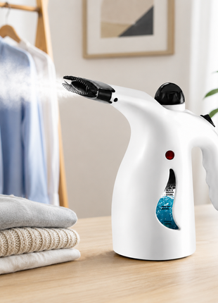 Handheld White Garment Steamer with 200mL Water Tank, Continuous Steam, Steam Flow, 1.8m Cord, ABS Plastic (Copy) (Copy)