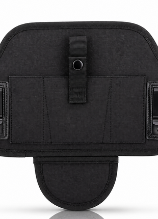 Ambidextrous IWB Holster, Black Neoprene Concealed Carry with Guard, Metal Clips, 2 Magazine Pouches, Fits Most EDC Subcompact to Full-Size Handguns