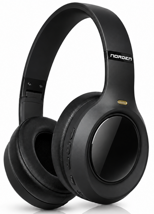 Norden Nova ANC Over-Ear Bluetooth Headphones 400mAh – Active Noise Cancelling 28dB with USB-C Fast Charge – Foldable with AUX Mic