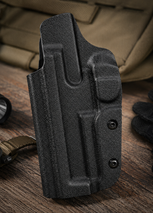 ABS Plastic Belt Holster Case Lightweight Molded Carry Holster Black