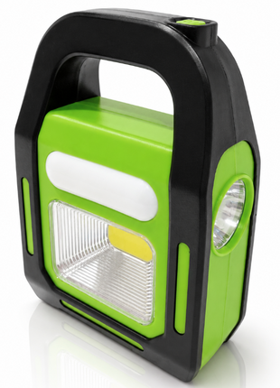 Rechargeable Solar LED Work Light with COB, 3W LED & Tube Light USB Emergency Lantern