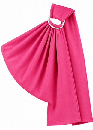 Ring Baby Carrier Sling Cotton Blend with ABS Plastic Rings- Pink