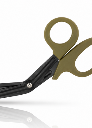 Stainless Steel Bandage Scissors Emergency Trauma Shears with Serrated Blade & Cable Stripper, 18cm, 1 Piece (Copy)