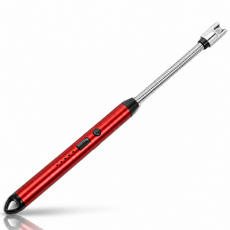 Electric Arc Lighter – 29.5cm Flexible USB Rechargeable – Windproof Safety Ignition with LED Indicator