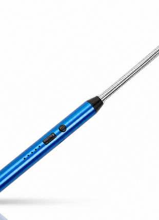 Electric Arc Lighter – 29.5cm Flexible USB Rechargeable – Windproof Safety Ignition with LED Indicator
