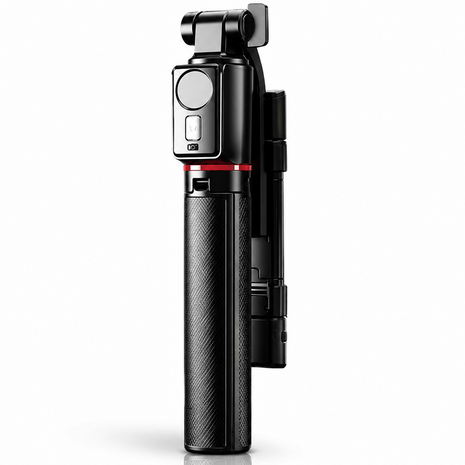 Bluetooth Selfie Stick Tripod with Built-In Remote, Extendable Stainless Steel Phone Stand for Smartphones 4.3–8 cm