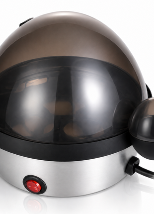 7-Egg Electric Egg Boiler 350W One-Touch Breakfast Steamer