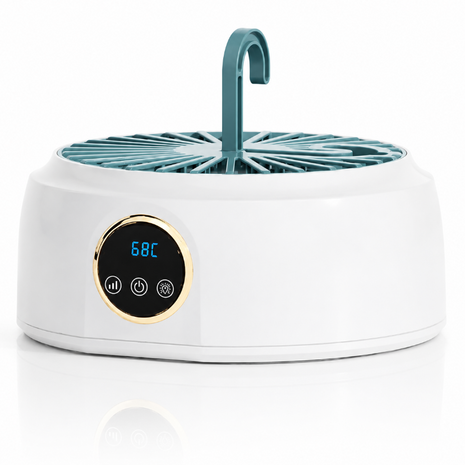 Portable Folding Clothes Drying Heater, 600W Electric Garment Dryer with 1–8 Hour Timer