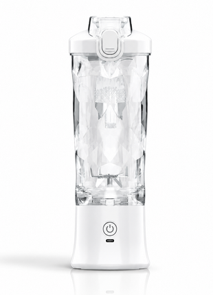 Portable Blender 600 ml USB-C Rechargeable 6-Blade Personal Smoothie and Shake Maker