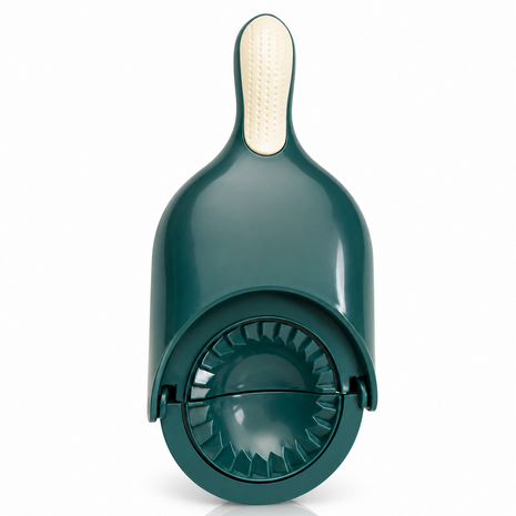 Portable Manual Dumpling Maker with Pressing Mold, Food Grade PP Dough Skin Press, 28.5 cm Kitchen Tool
