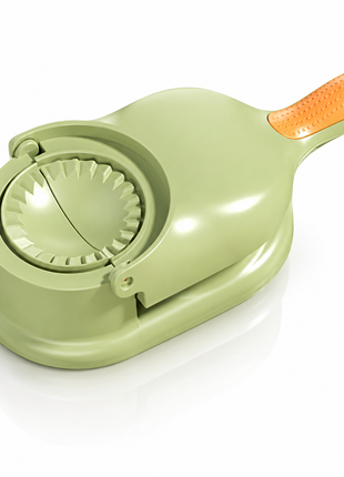 Portable Manual Dumpling Maker with Pressing Mold, Food Grade PP Dough Skin Press, 28.5 cm Kitchen Tool