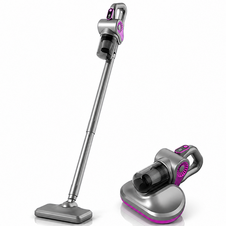 Cordless Vacuum Cleaner 15000Pa, 4-in-1 Stick & Handheld Vacuum with UV Light, HEPA Filter, 310ml Dust Cup, 7.4V Rechargeable Cleaner
