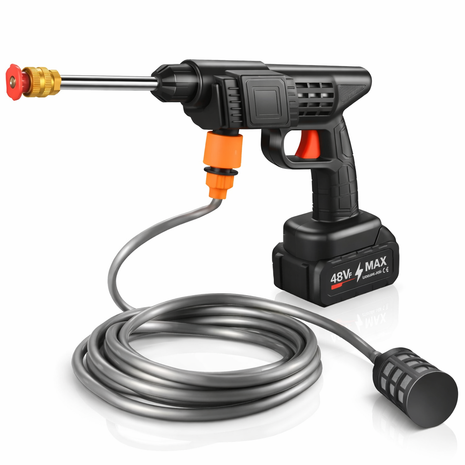 Cordless High‑Pressure Car Washer 18 V Li‑ion Portable Multi‑Mode Sprayer