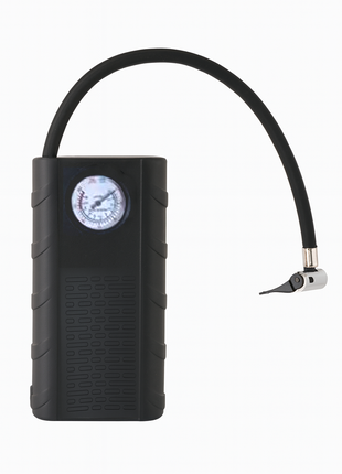 Portable Vehicle Inflator 130W Compact 12V Tire Pump with Built-in Pressure Gauge – Lightweight Travel Size