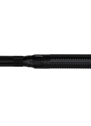 Self-Defense Flashlight 1000KV Stun Torch – 3-Mode LED Light – Rechargeable Lithium – LB-01 Aluminum Black