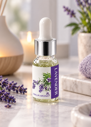 Lavender Essential Oil 10 ml for Diffusers & Humidifiers | Home Aroma