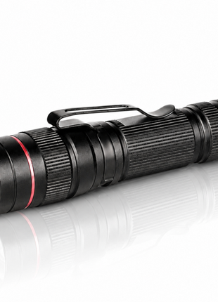 Waterproof Zoomable LED Flashlight Torch 600 Lumens IP65