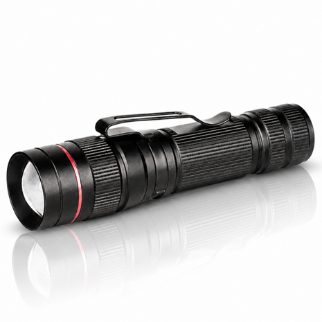 Waterproof Zoomable LED Flashlight Torch 600 Lumens IP65