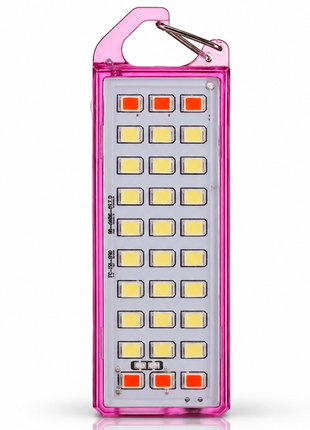 USB-C Rechargeable LED Keychain Flashlight IP65 Red Light