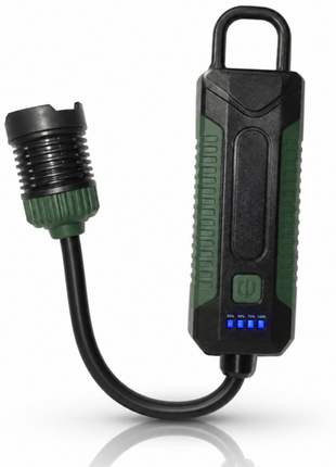 Portable Rechargeable LED Work Light with Magnetic Base, 360° Flexible Hose, Hook & USB-C Charging