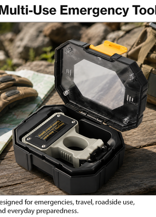 Self-Defense LED Flashlight – Rechargeable Tactical Torch with Built-In Stun Function & Carry Case